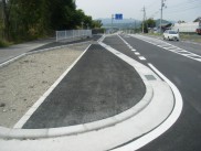 竜王石部線緊急地方道路整備工事